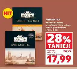 Kaufland Herbata czarna w torebkach AHMAD TEA English Tea No.1 oferta