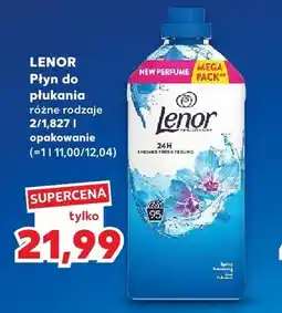 Kaufland Płyn do płukania Lenor oferta
