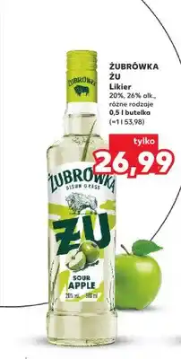 Kaufland Likier Żubrówka ŻU 20%, 26% alk oferta
