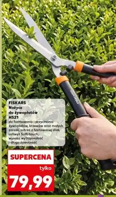 Kaufland Nożyce do żywopłotów Fiskars HS21 oferta