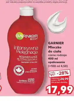 Kaufland Mleczko do ciała GARNIER oferta