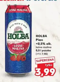 Kaufland Piwo bezalkoholowe Holba oferta