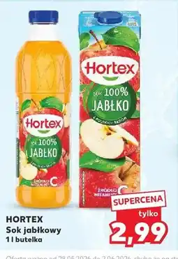Kaufland Sok jabłkowy 100% Hortex oferta