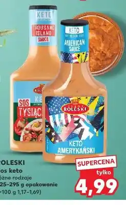 Kaufland Sos keto Tysiąc Wysp Roleski oferta