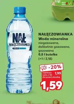 Kaufland Woda mineralna Nałęczowianka niegazowana oferta