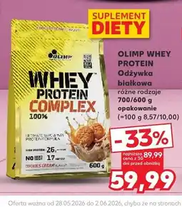 Kaufland Odżywka białkowa OLIMP WHEY PROTEIN Cookies Cream oferta