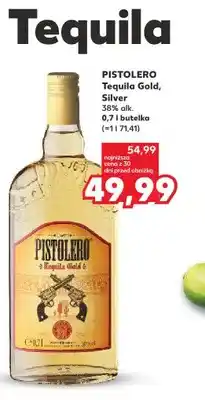 Kaufland Tequila Pistolero Gold 38% oferta
