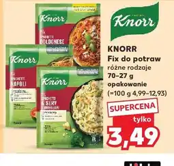 Kaufland Fix do potraw Knorr oferta