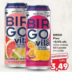 Kaufland Piwo bezalkoholowe Birgo oferta