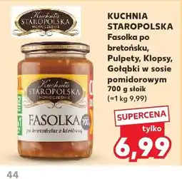 Kaufland Pulpety w sosie pomidorowym Kuchnia Staropolska oferta