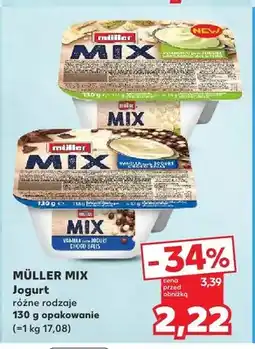 Kaufland Jogurt Mix Pistachio Macaroon Flavor Müller oferta