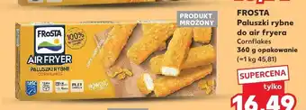 Kaufland Paluszki rybne do air fryera Cornflakes FROSTA oferta