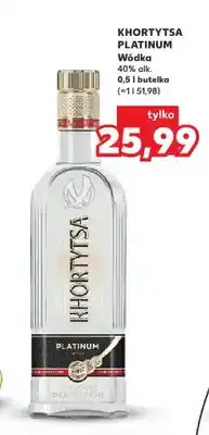 Kaufland Wódka Khortytsa Platinum 40% alk oferta