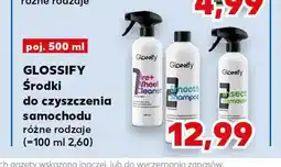 Kaufland Środki do czyszczenia samochodu GLOSSIFY oferta