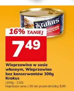 Hitpol Wieprzowina w sosie własnym Krakus oferta