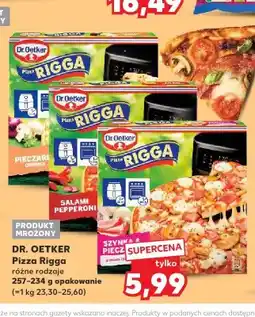 Kaufland Pizza Rigga Pieczarki Dr. Oetker oferta