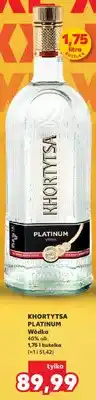 Kaufland Wódka Khortytsa Platinum 40% alk oferta