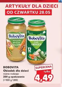 Kaufland Obiadek dla dzieci BoboVita risotto z indykiem oferta