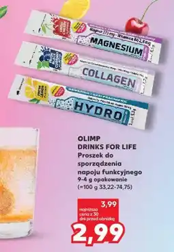 Kaufland Proszek do sporządzenia napoju funkcyjnego Magnesium Olimp Drinks For Life oferta
