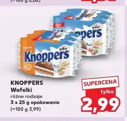 Kaufland Wafelki Knoppers oferta