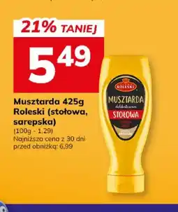 Hitpol Musztarda Roleski stołowa oferta