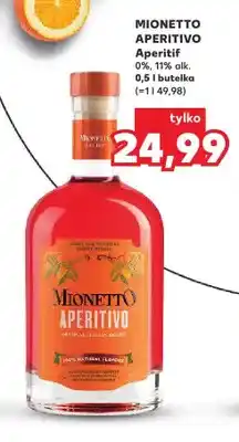 Kaufland Aperitif MIONETTO APERITIVO 11% alk oferta