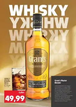Kaufland Whisky Grant's Master Blender 43% alk oferta