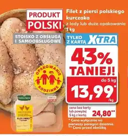 Kaufland Filet z piersi polskiego kurczaka oferta