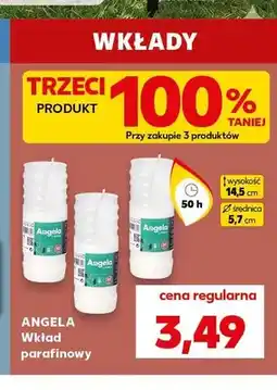 Kaufland Wkład parafinowy ANGELA oferta