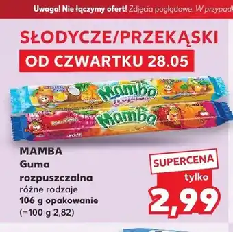 Kaufland Guma rozpuszczalna Mamba oferta