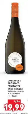 Kaufland Wino musujące COSTAROSS PROSECCO FRIZZANTE białe półwytrawne oferta