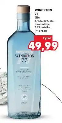 Kaufland Gin WINGSTON 77 37,5% alk oferta