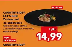 Kaufland Zestaw mat do grillowania COUNTRYSIDE LET'S BBQ śr. 50cm oferta