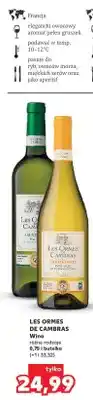 Kaufland Wino LES ORMES DE CAMBRAS Sauvignon oferta