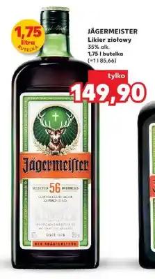 Kaufland Likier ziołowy JÄGERMEISTER 35% alk oferta