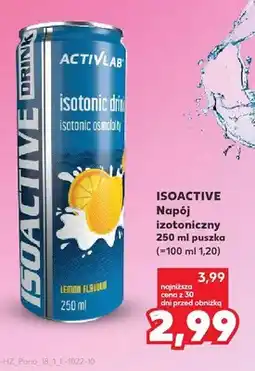 Kaufland Napój izotoniczny Isoactive Activlab oferta