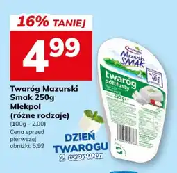 Hitpol Twaróg Mazurski Smak półtłusty oferta
