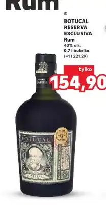 Kaufland Rum Botucal Reserva Exclusiva 40% oferta