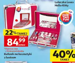 Auchan Kuferek na kosmetyki One Two Fun oferta