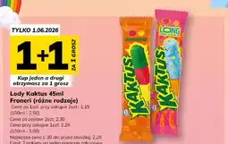 Hitpol Lody Kaktus Froneri oferta