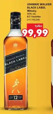 Kaufland Whisky JOHNNIE WALKER BLACK LABEL 40% alk oferta