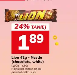 Hitpol Baton Lion chocolate Nestle oferta