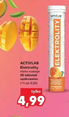 Kaufland Elektrolity Activlab oferta