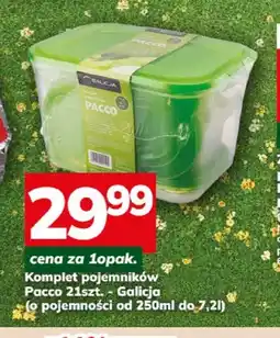 Hitpol Komplet pojemników Pacco Galicja oferta