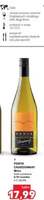 Kaufland Wino PORTA CHARDONNAY białe wytrawne oferta