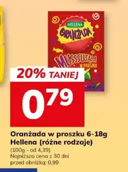 Hitpol Oranżada w proszku Hellena oferta