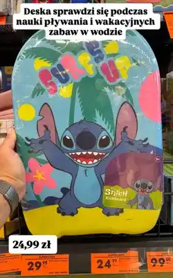 Biedronka Deska do pływania z licencją Disney Stitch oferta