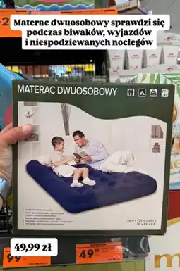 Biedronka Materac dwuosobowy Bestway 1.92m x 1.35m x 22cm oferta