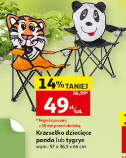 Auchan Krzesełko Panda oferta