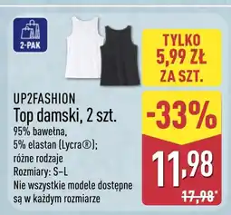 ALDI Top damski Up2Fashion oferta